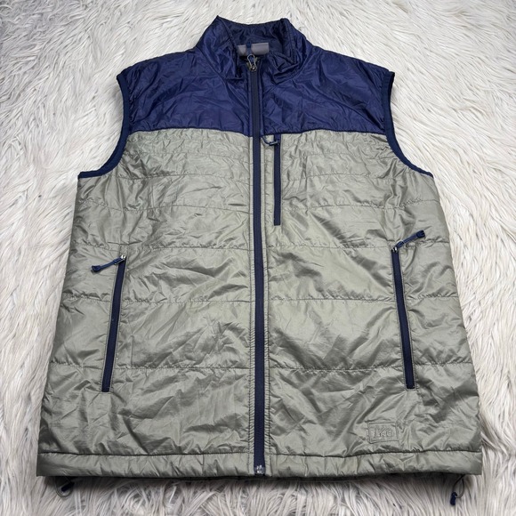 REI Other - REI Men's M Pertex Quantum Vest Colorblock Green Blue Hiking Gorpcore